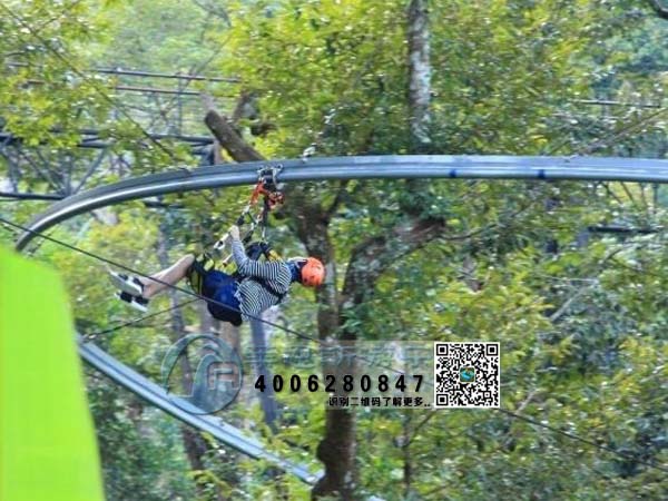 原子飛車在廣西景區完成安裝